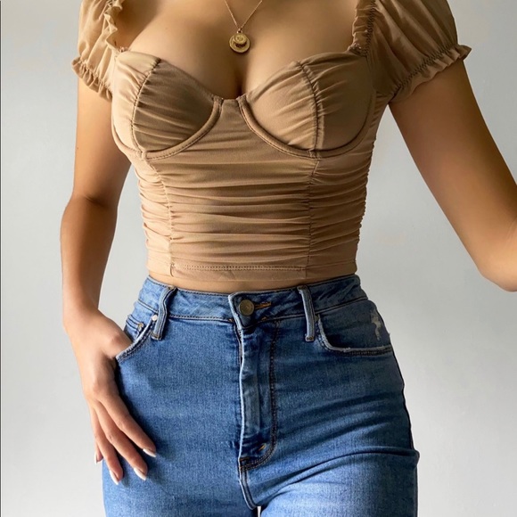 WickedFash Boutique Tops - Wicked Fashion - Estelle Crop Top